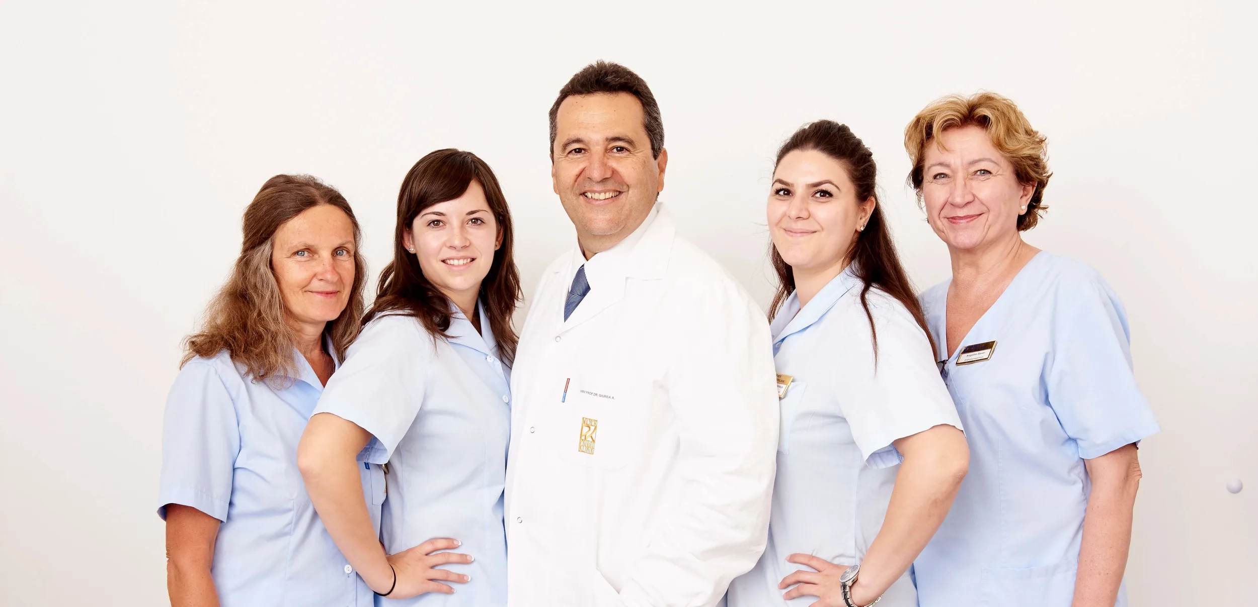 Das Team der Ordination Dr. Alexander Giurea